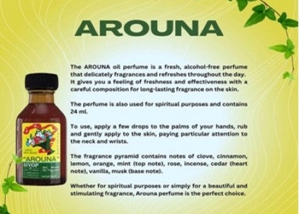 Parfum d'huile spirituelle originale AROUNA AROUNA