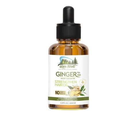 Huile de pousse des cheveux au gingembre 30 ml