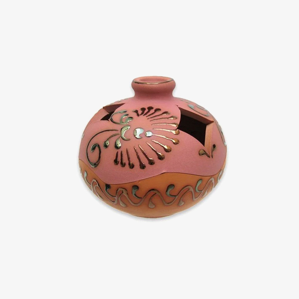 Rose and Terracotta Ball-shaped Embellisher