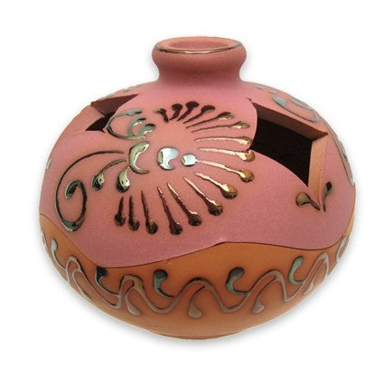 Rose and Terracotta Ball-shaped Embellisher