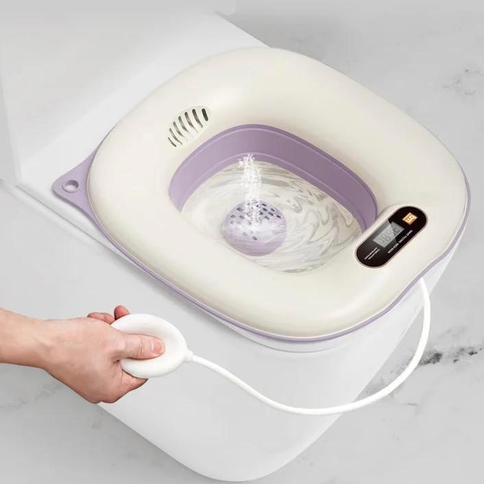 Seat Sitz vaginal steam washing electronic bath